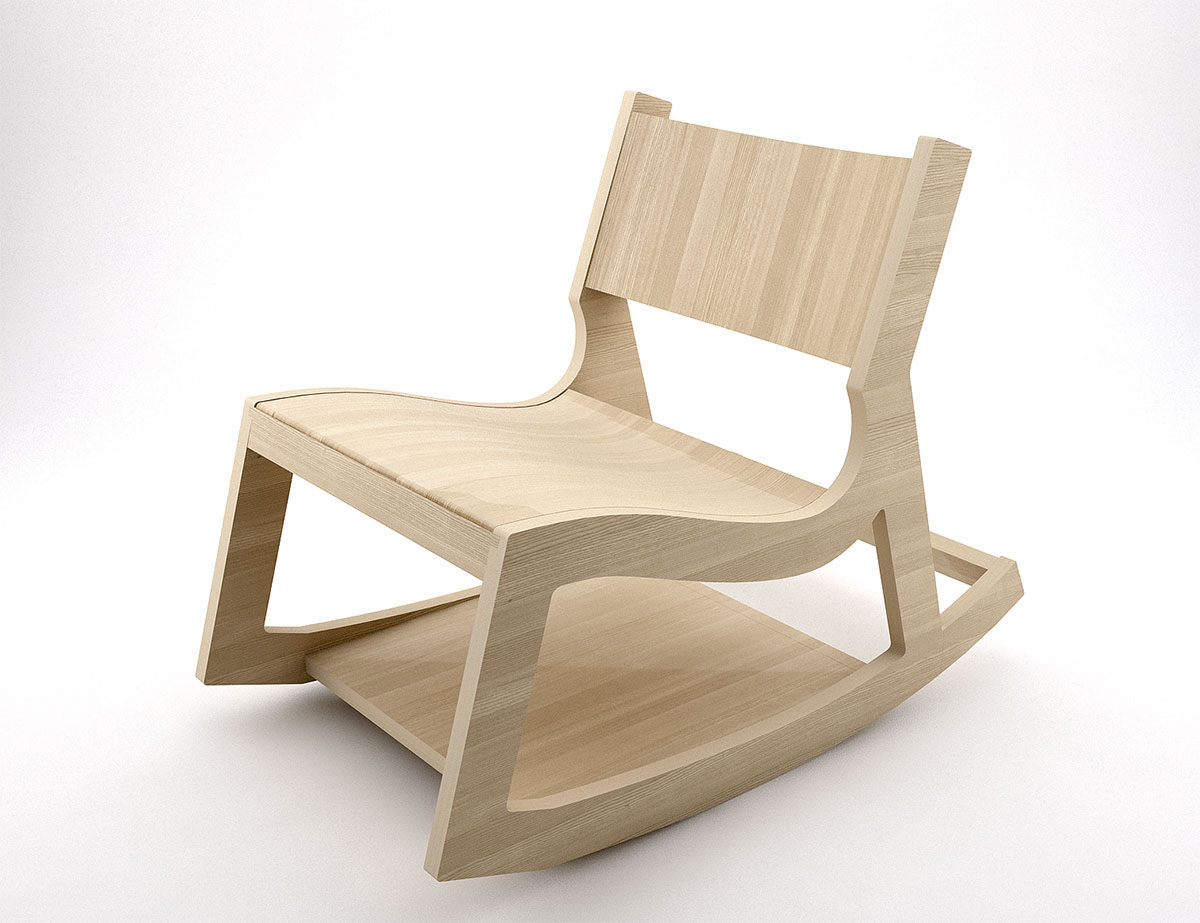 plywood chair flat pack chair plywood designer chair plywood furniture flat packfurniture flatpack furniture Flatpack chair Lounge Chair rocker plywood rocking chair