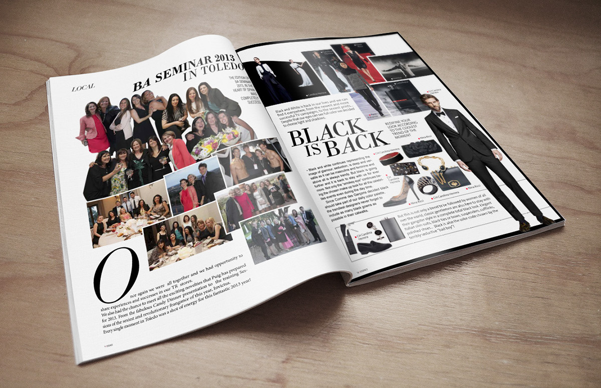 magazine revista fragrances  moda  editorial