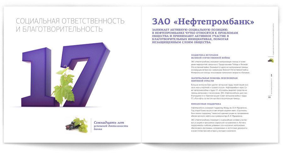 print annual report editorial brochure