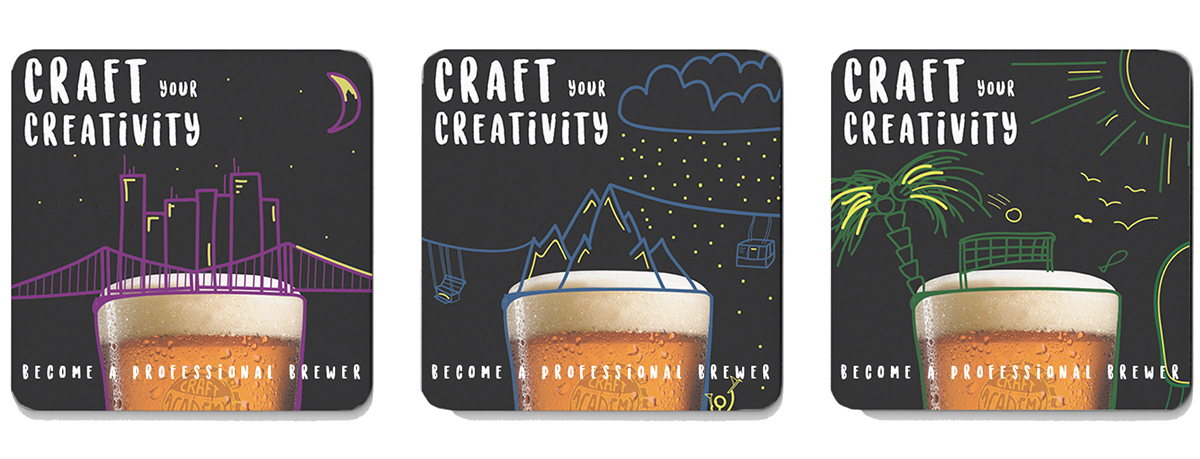 beer craft design ILLUSTRATION  brewing copywriting  edgy alcohol ycn art direction 