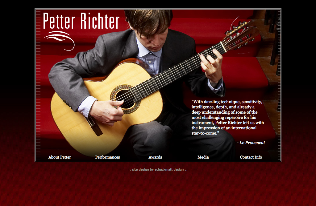 Website Petter Richter
