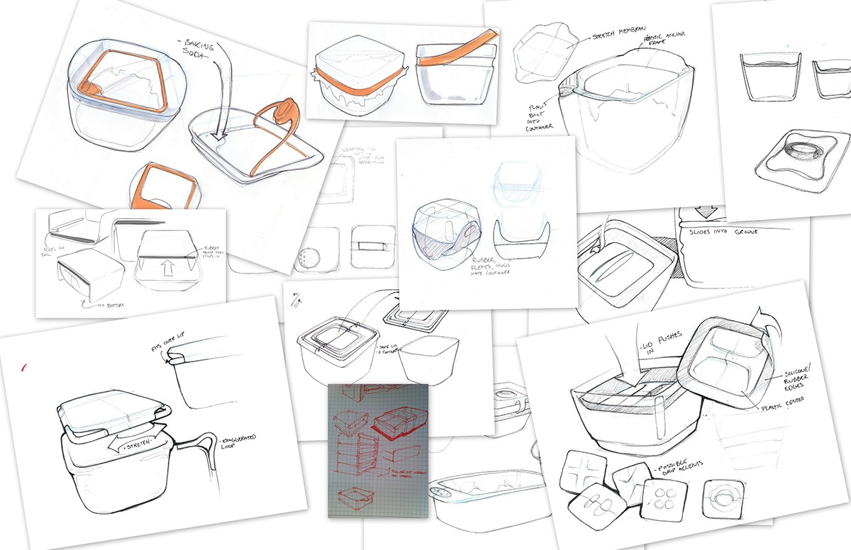 bradford Waugh cookware tabletop sketching concept product kitchen