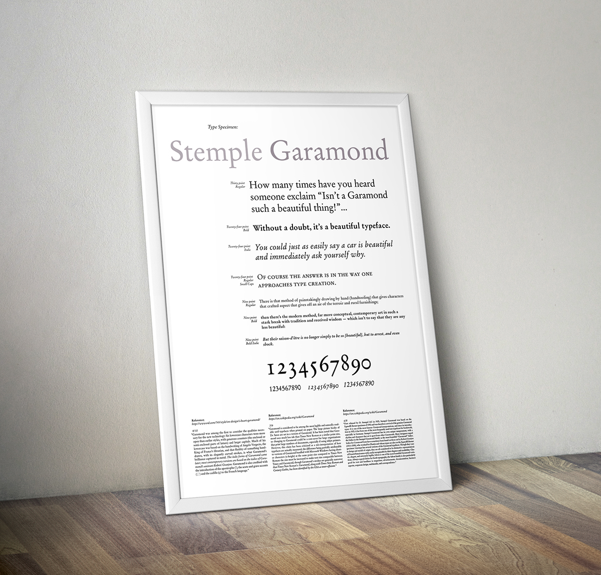 garmond stemple garamond BYUI byu idaho font calendar font specemin