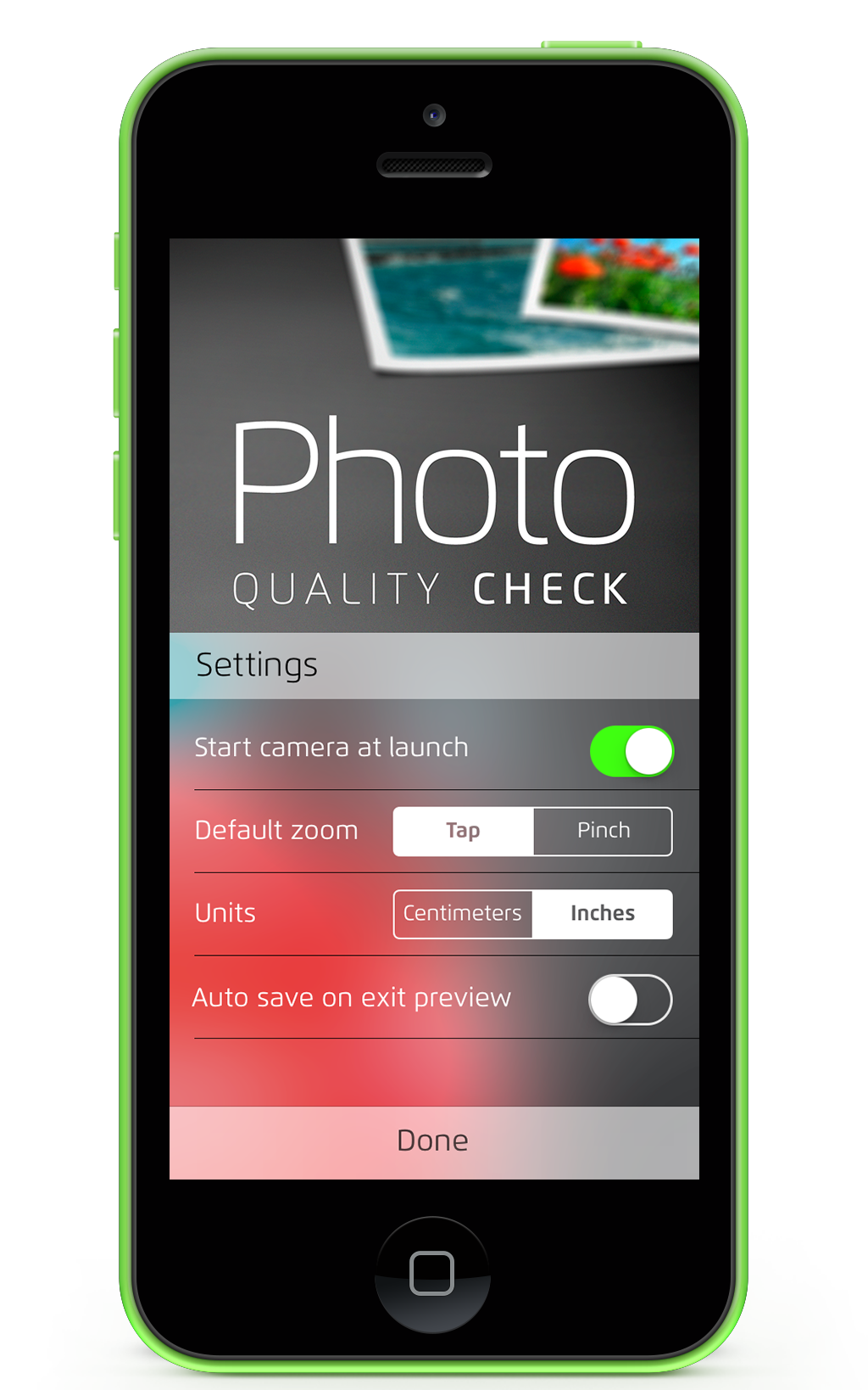 iphone app Interface ios7 iPhoneography UI flat design