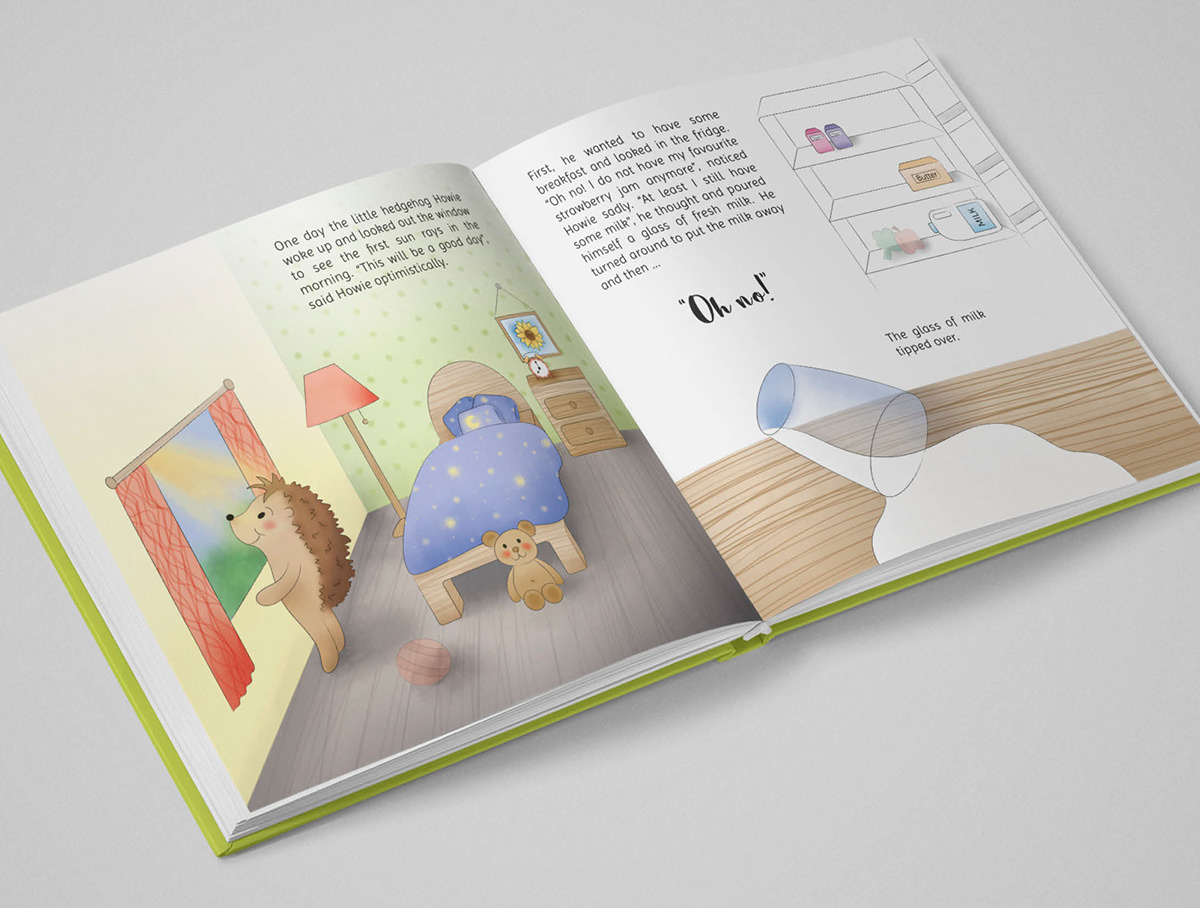 childrensbook book ILLUSTRATION  children ChildrenIllustration kids cute graphicdesign painting   digitalart