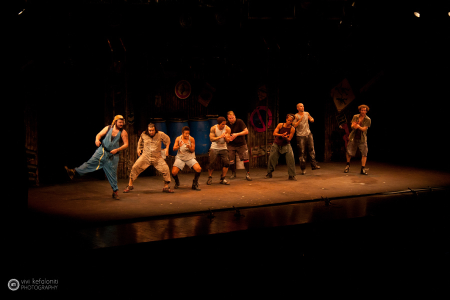 Stomp gig Show DANCE   Performance Theatrical night lights badminton athens Greece theater  live Stage goudi