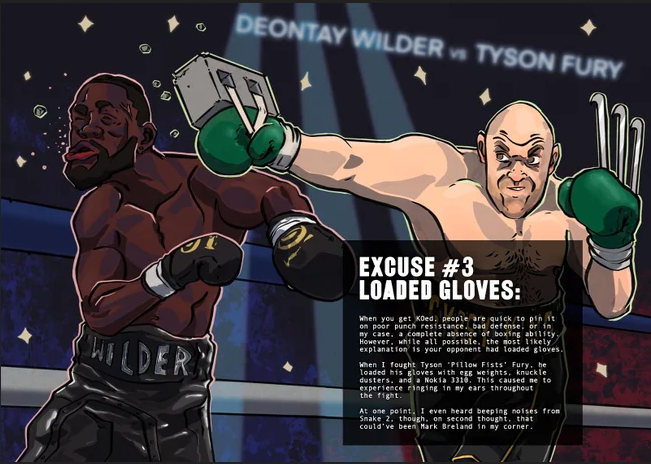 book Boxing fury gossip Joshua news satire Spoof sport Wilder