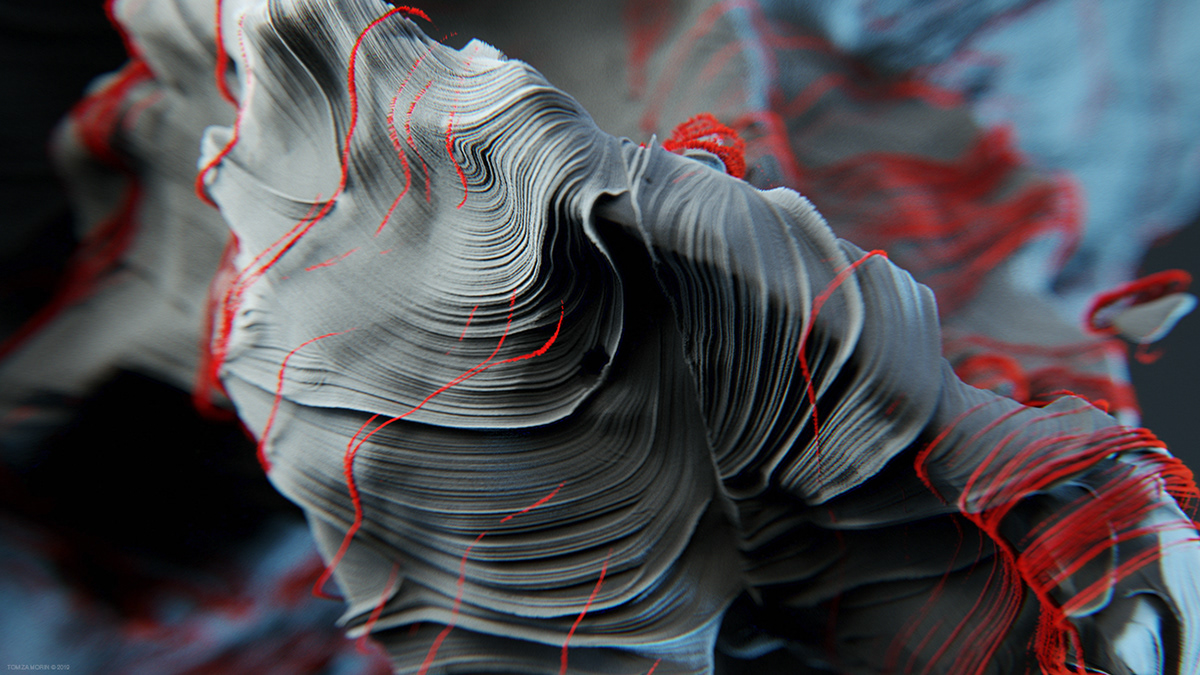 3D Render abstract corona renderer CGI 3dsmax macro graphic 3d art art