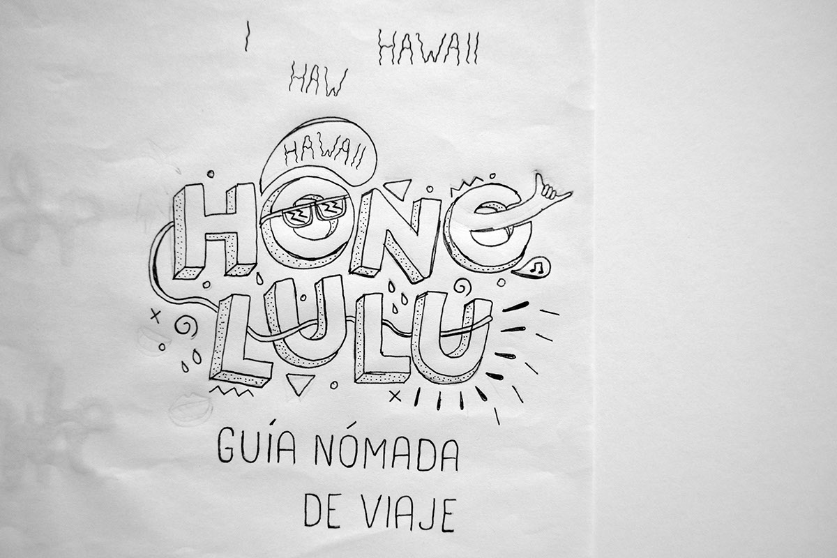 honolulu Travel book travel guide guide book Guía de viaje agenda de viaje viaje Travel HAWAII