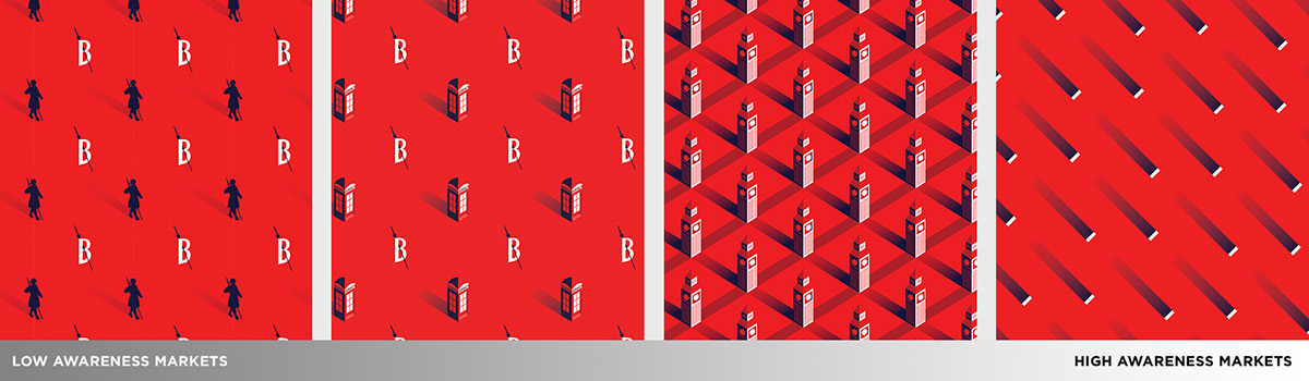 beefeater gin branding  Rebrand Advertising 