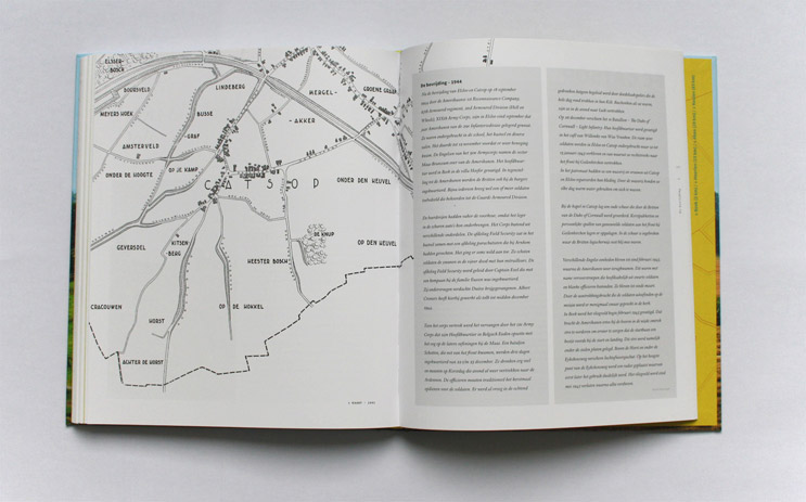 book Catsop small village hardcover binding print design