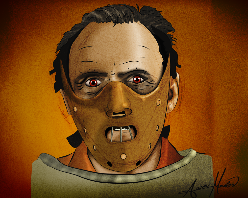 horror Movies villains portrait Illustrator jason vorhees freddy krueger Halloween