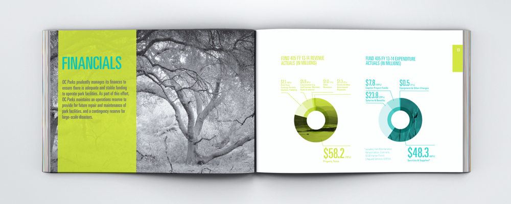 annual report design print orange county