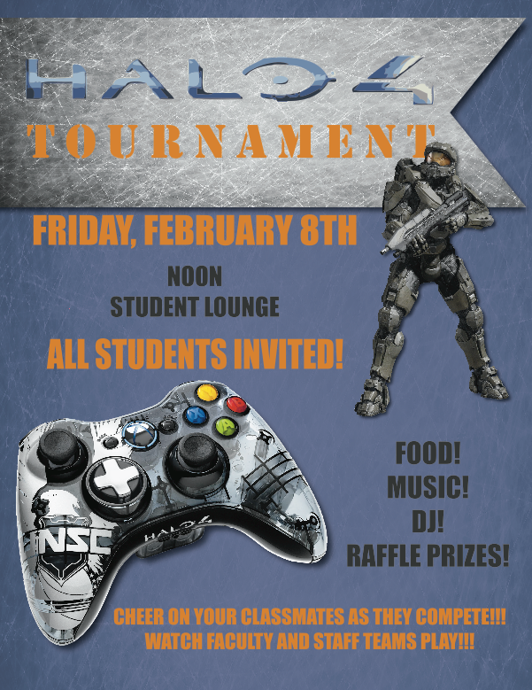 video game Halo  gamer  poster  event flyer