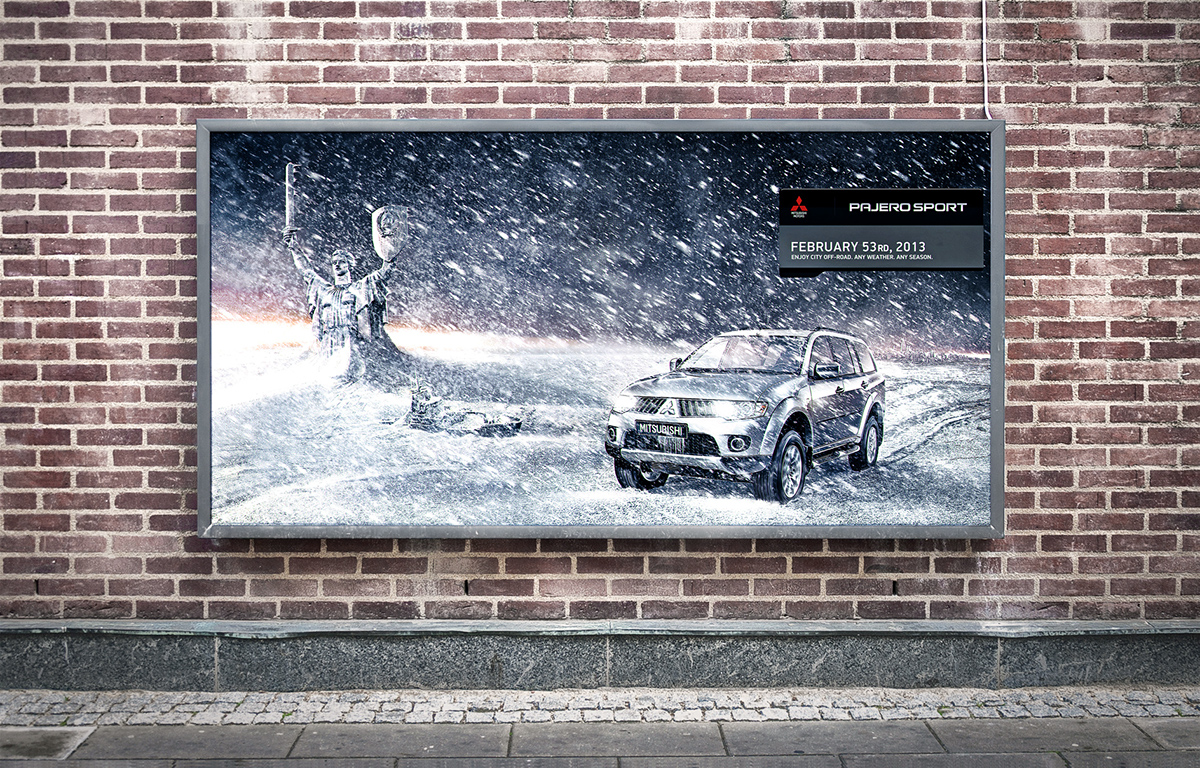 Mitsubishi pajero DIMA Tsapko winter Blizzard day after tomorrow ukraine february 53th