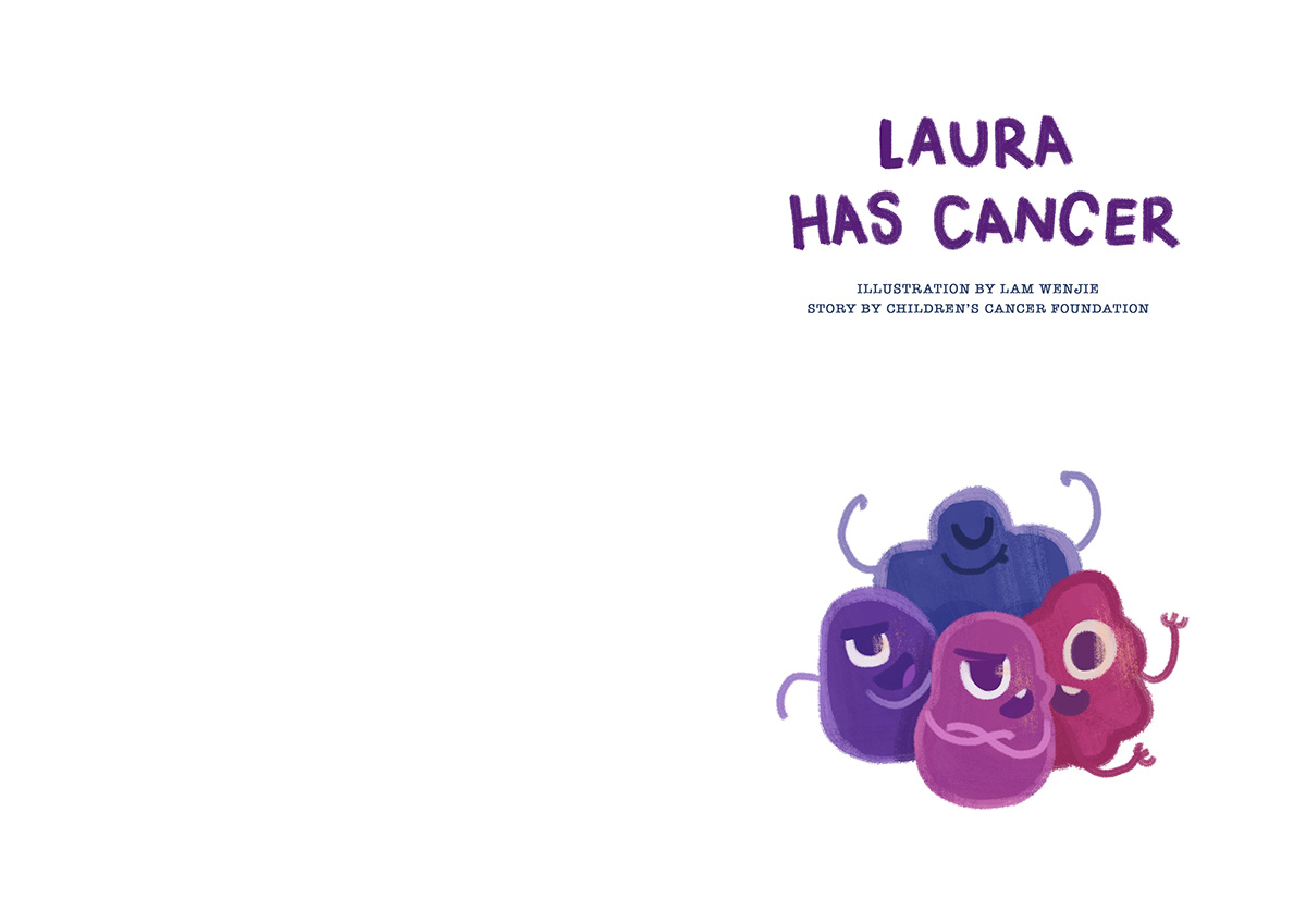 cancer Education children picture book Gounche laura cells germs sickness