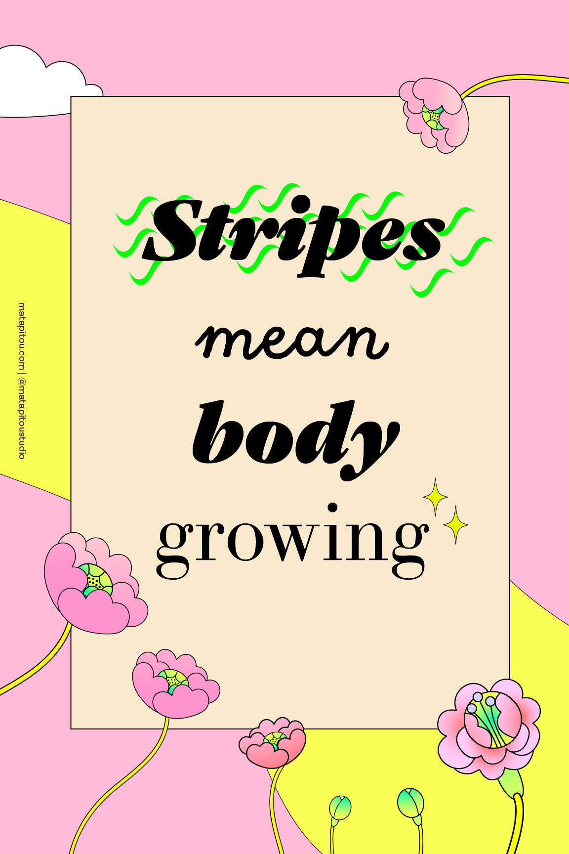 bodypositive feminism graphic design  illustrations line art pastel stretch marks tiger year women empowerment womenempoweringwomen