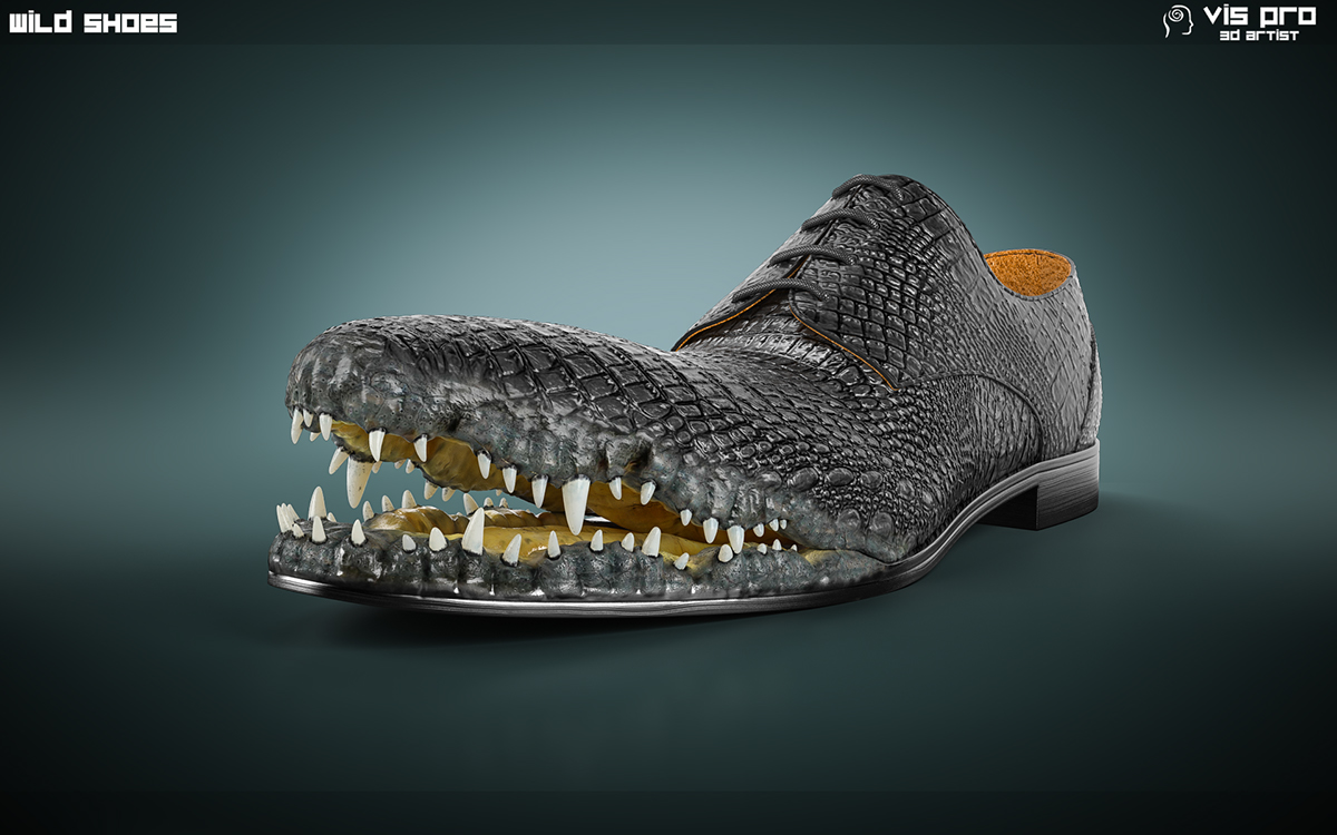 Crocodile Shoes crocodile leather Wild shoes