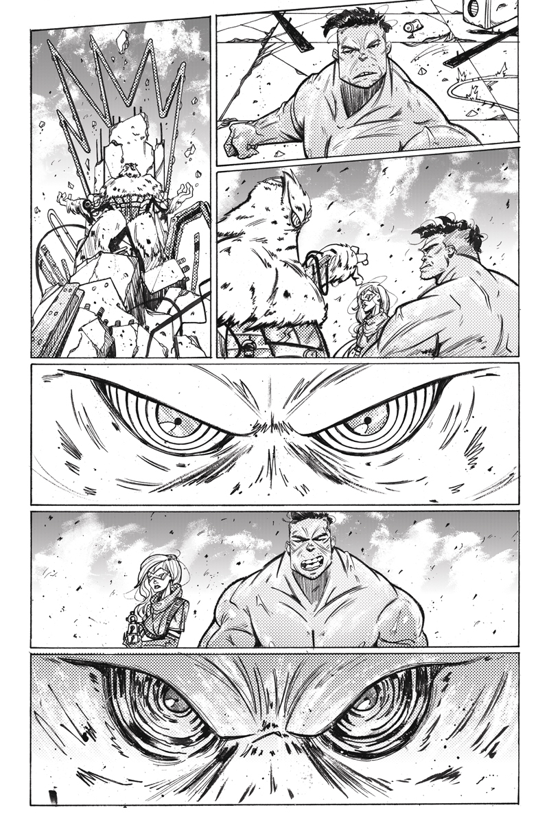 comics marvel Hulk ink amadeus cho