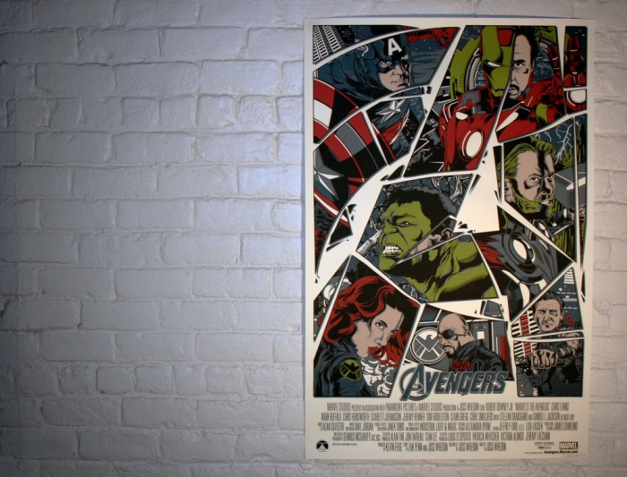 poster  screen print comics