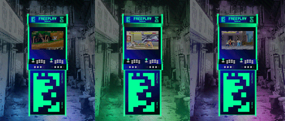 arcade bar cafe Cyberpunk digital game japan neon pixel Retro