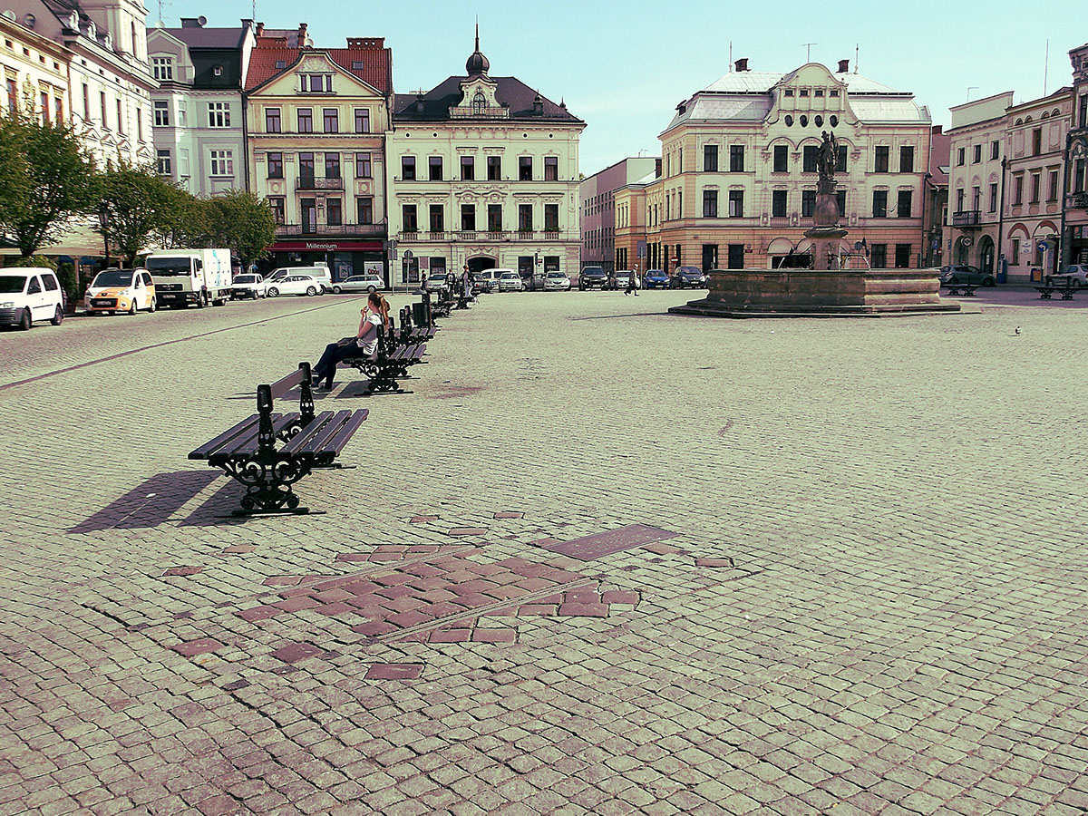 cieszyn Memorial old town Main Square