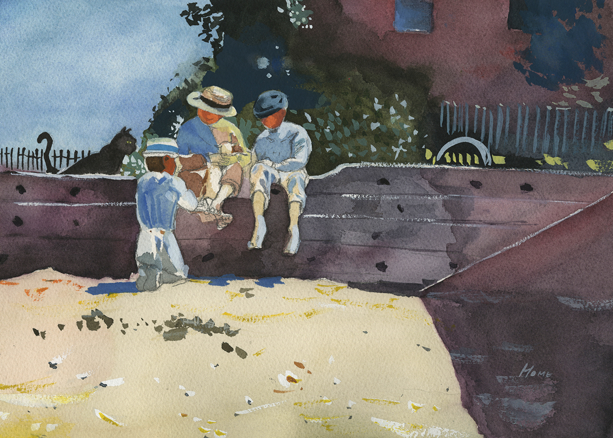 watercolor Student work risd sargent Homer Wyeth