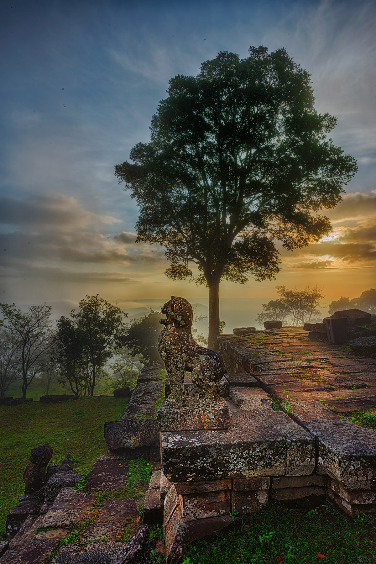 Cambodia temples ruins