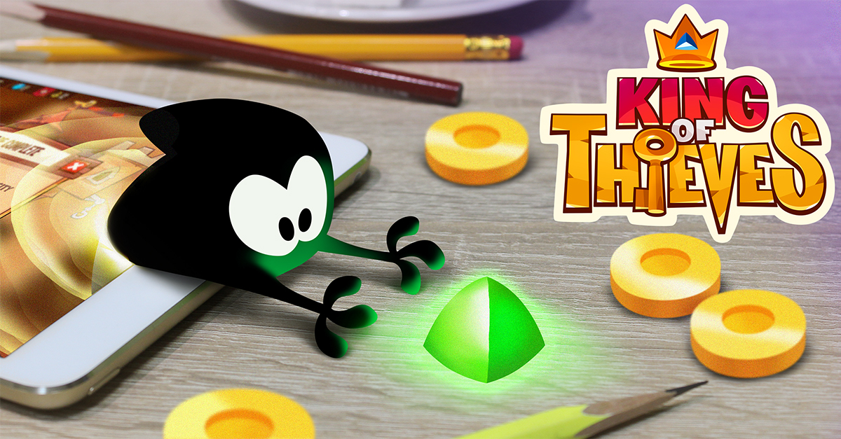 Game Art mobile game art promotion art king of thieves zeptolab cut the rope