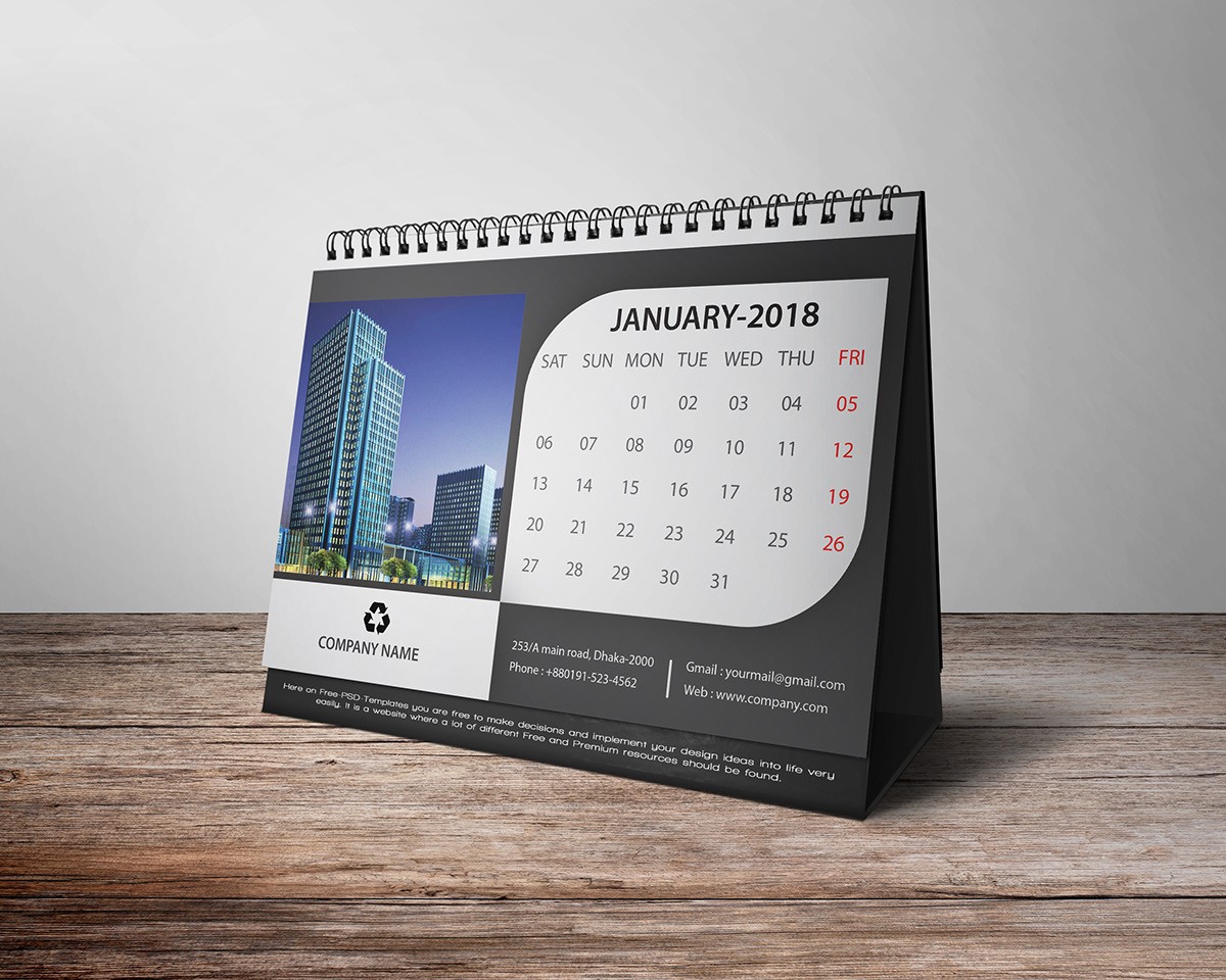 Desk_Calendar_Design on Behance