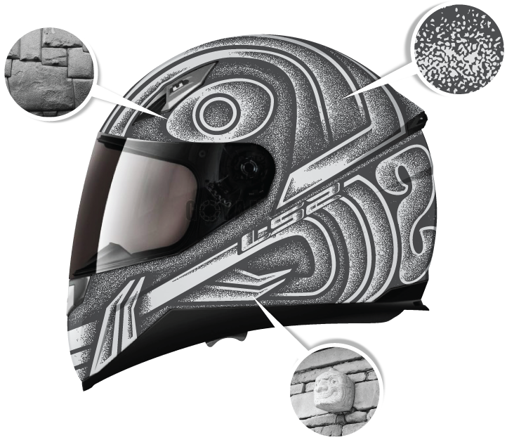 LS2 motorcycle Helmet casco moto motocicleta