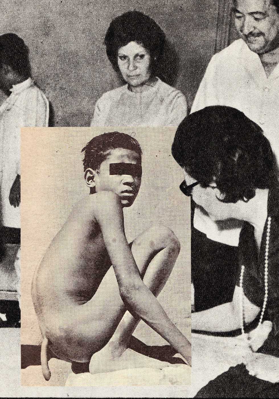 Arsheef Archive collage vintage old newspaper magazine sex Arab culture Pop Art 70s 60s revolution warsheh