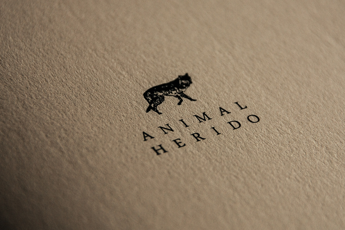 notebook handmade wolf print Kraft soft paper paper art libreta