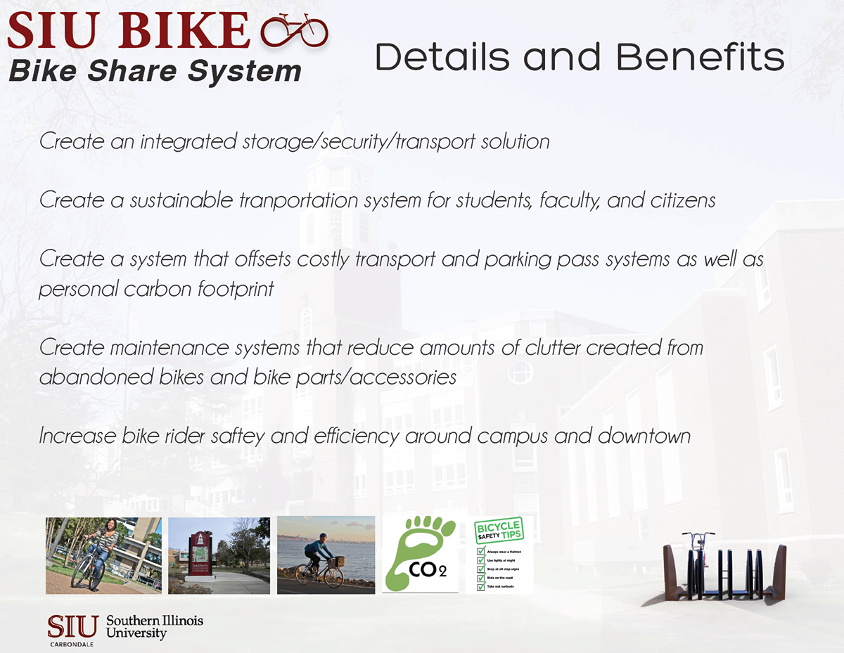 Bike share system concept siuc