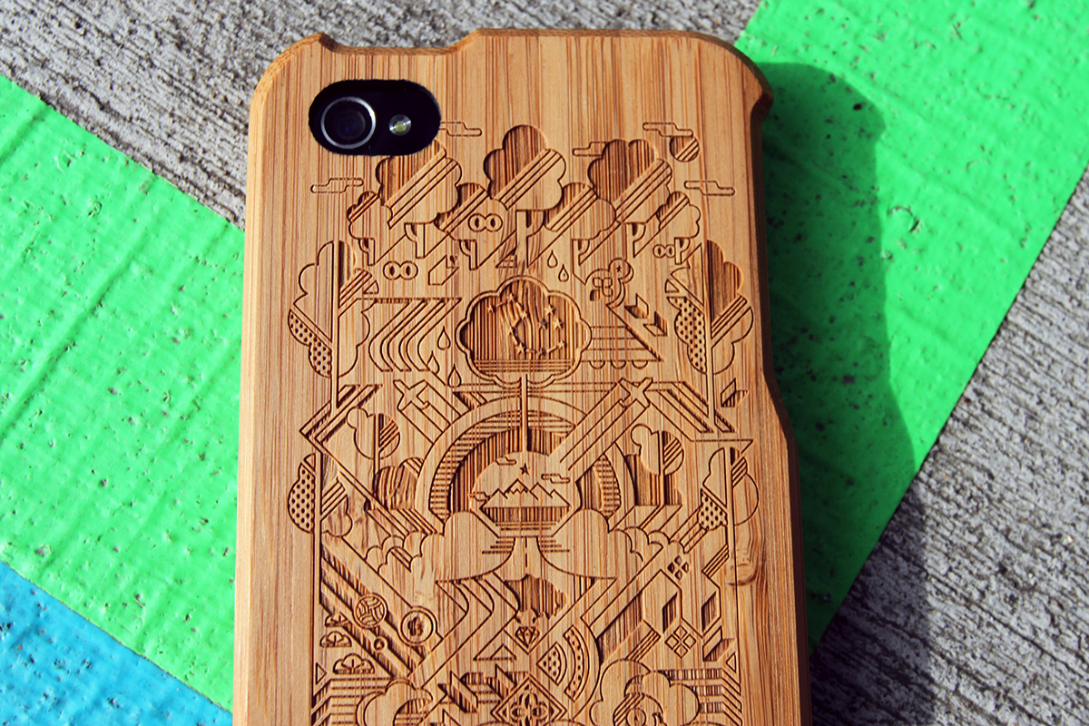 iphone case  ipad case  product design  apple cases bamboo ipad case bamboo iphone case wool felt ipad