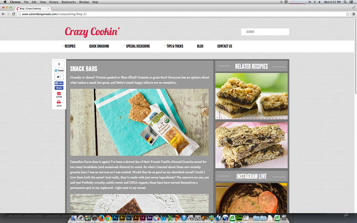 designing Website Food  coding HTML css JavaScript