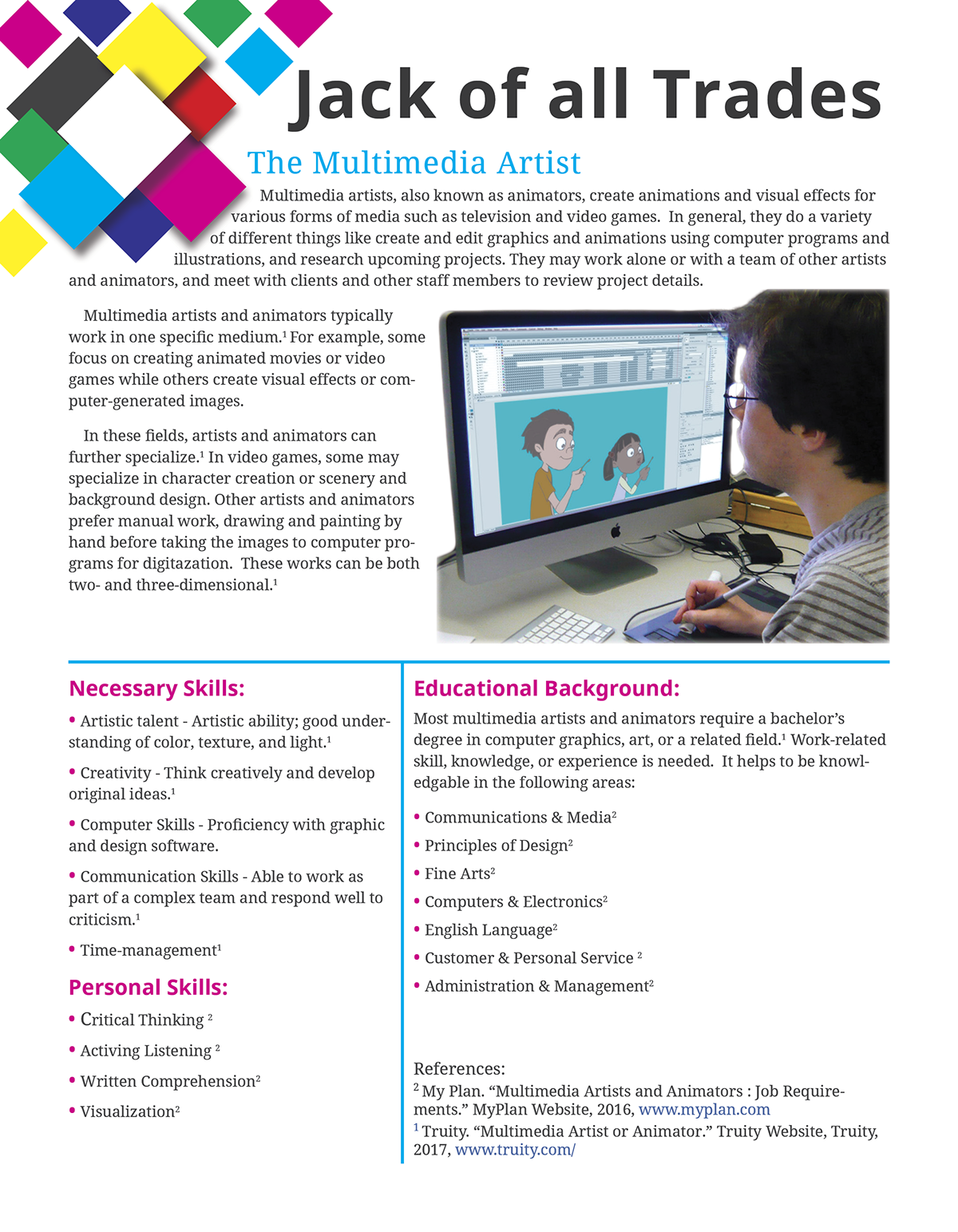 Career Profile - Multimedia Artist on Behance