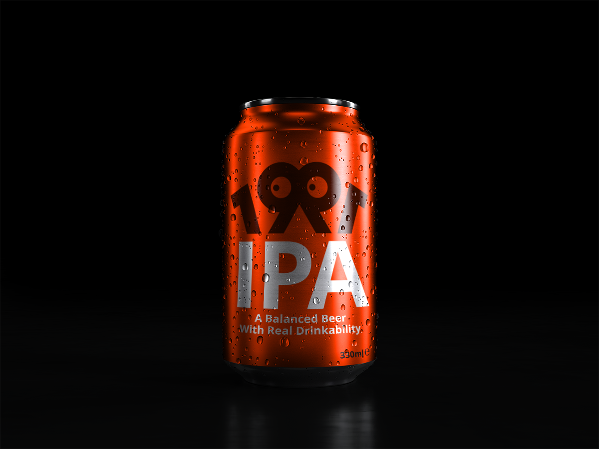 drink beverage ale beer brand branding  logo design