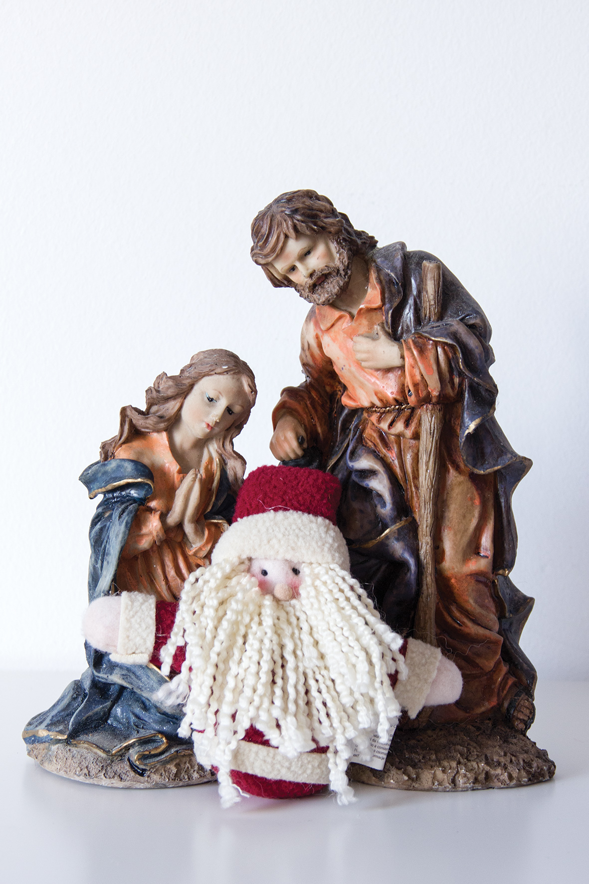 Christmas natal presepio subversion santa Santa Claus father christmas christ star crib