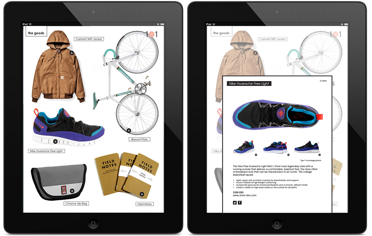 frontofbook FOB magazinedesign iPad ipaddesign tablet tabletdesign