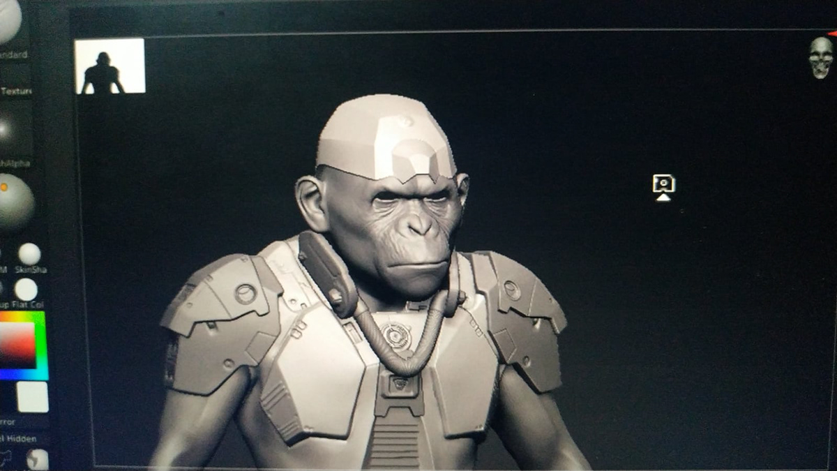 3D ape blender CGI modeling nft nft art nftart nftartist NFTS