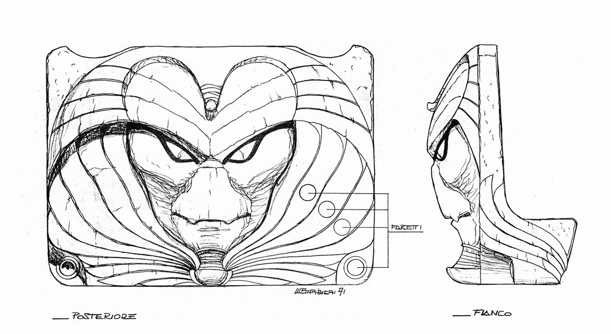 AMUSEMENT luna park concept design toys handmade sketch ideas Creativity characters retro-future