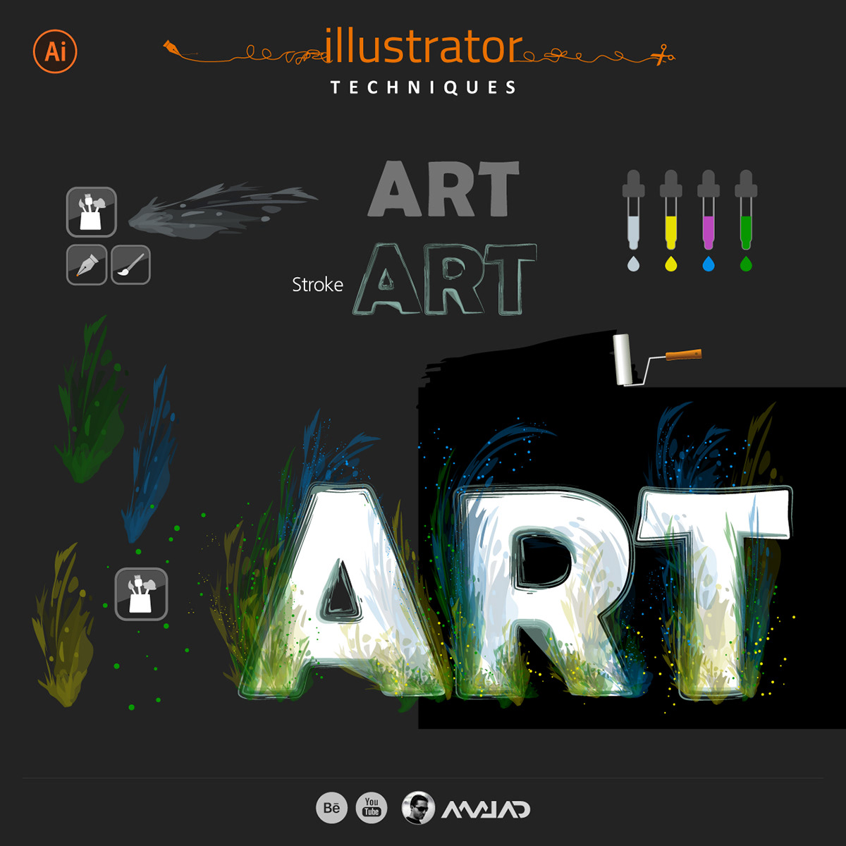 Illustrator Technique tools adobe illustrator ai digital illustration vector