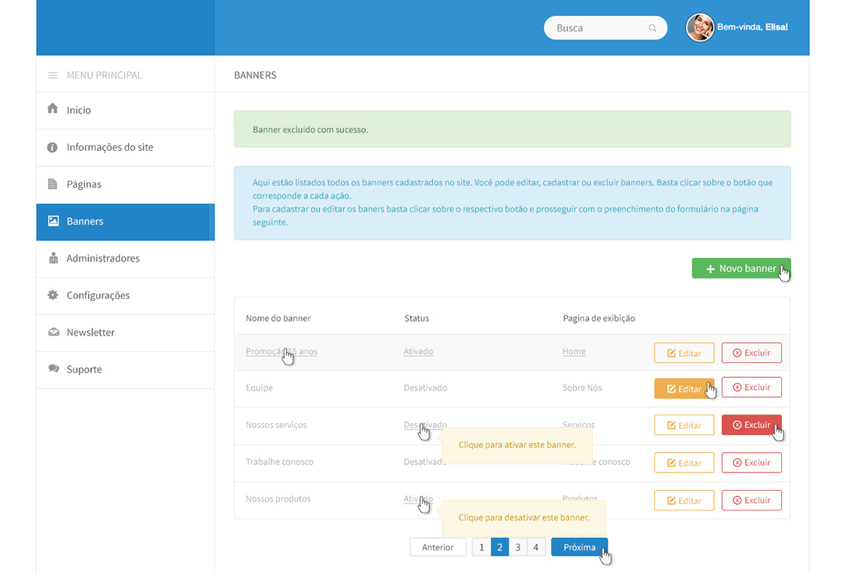 admin painel panel dashboard