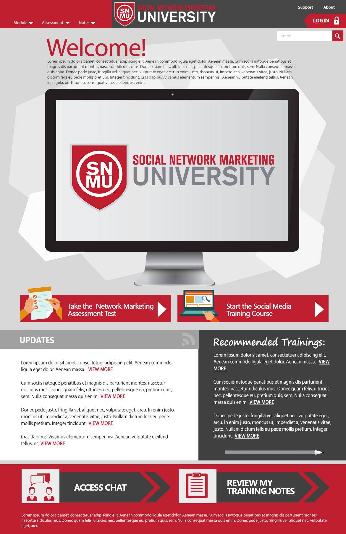 Marketing university network The New