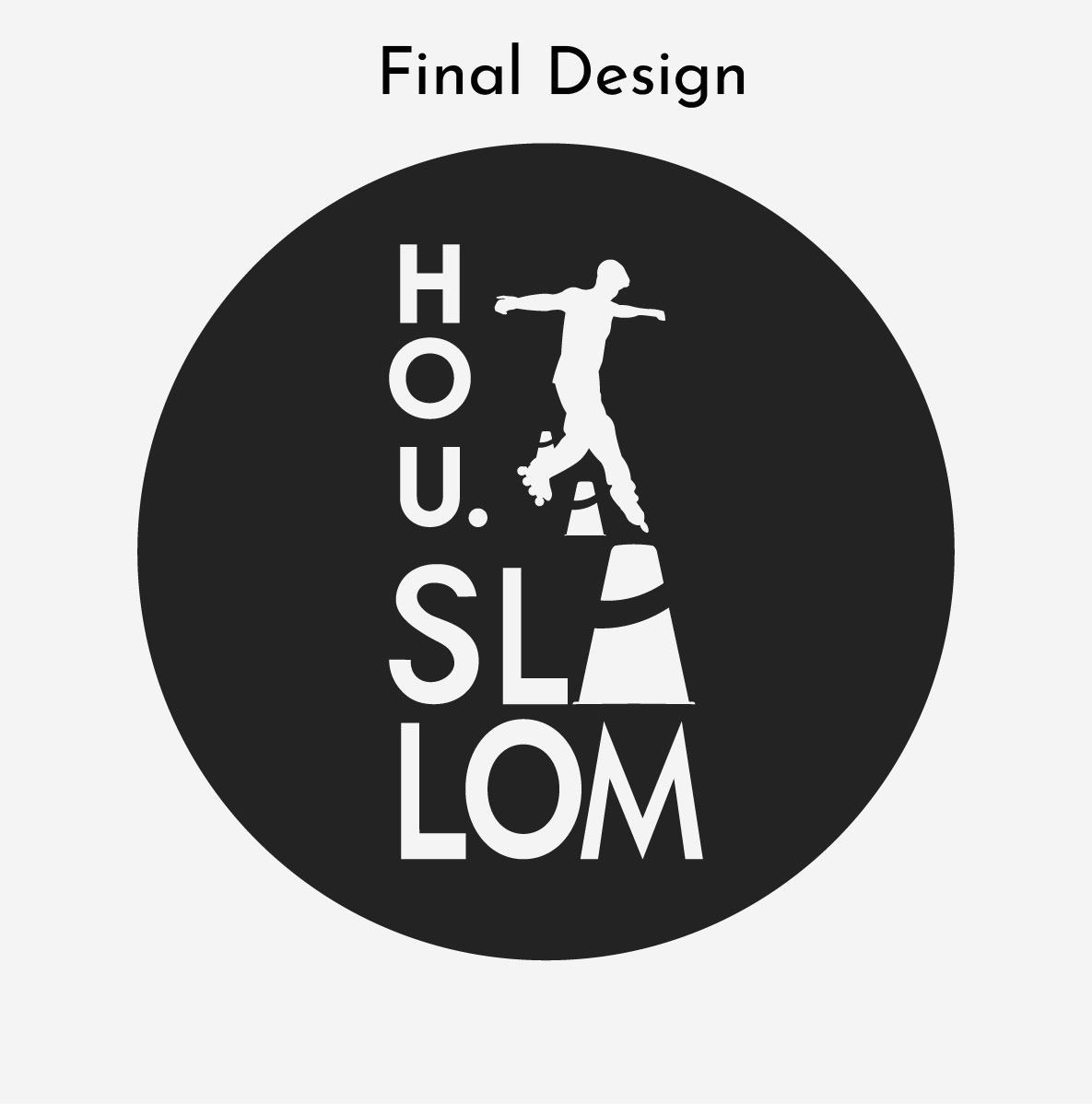 Final logo design for Hou.Slalom
