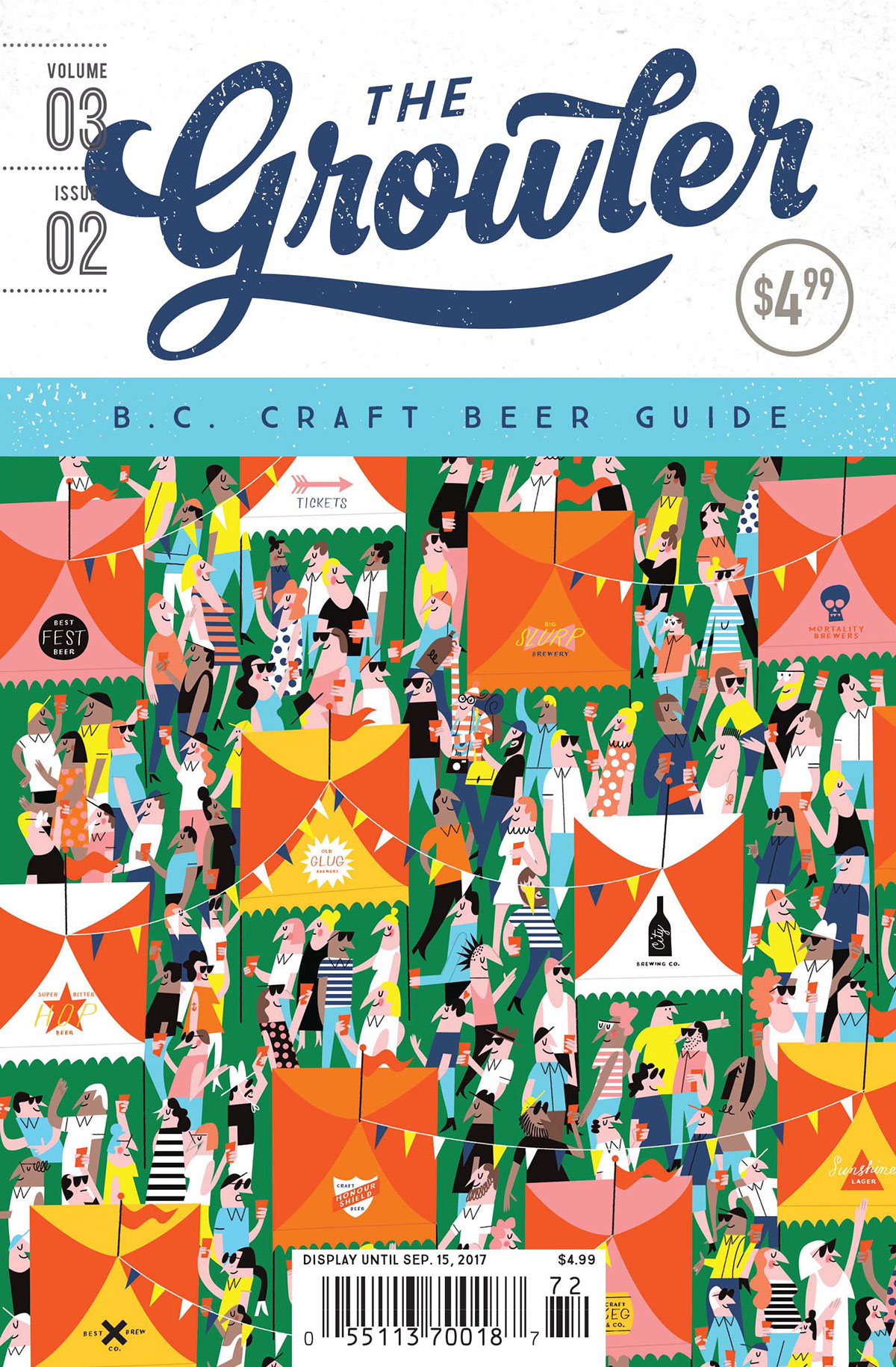 beer craft ILLUSTRATION  editorial Cover Art