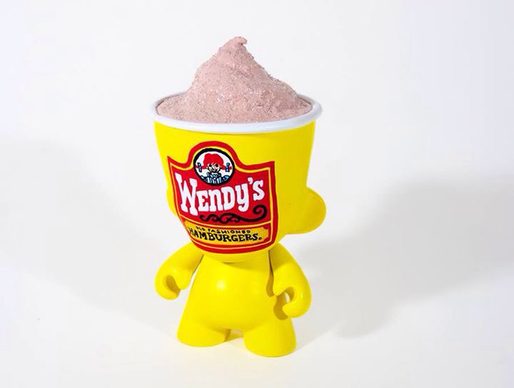 Sculpt toy wendys Frosty ice cream