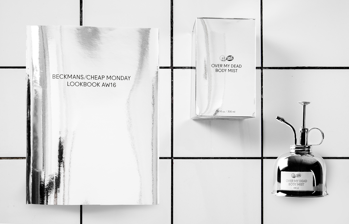 Adobe Portfolio beckmans fashion collaboration  cheap monday fashion design Lookbook Fragrance