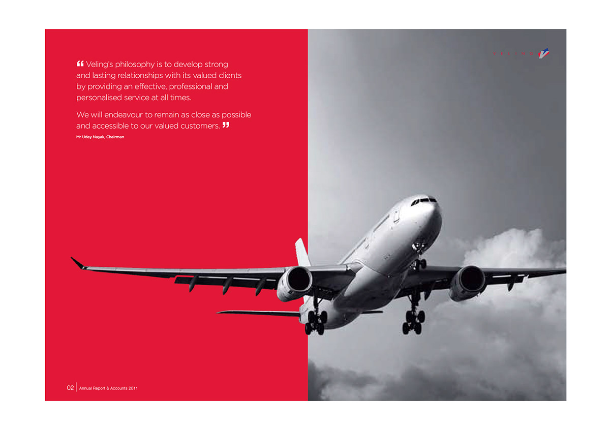 Aviation Print Design report and accounts